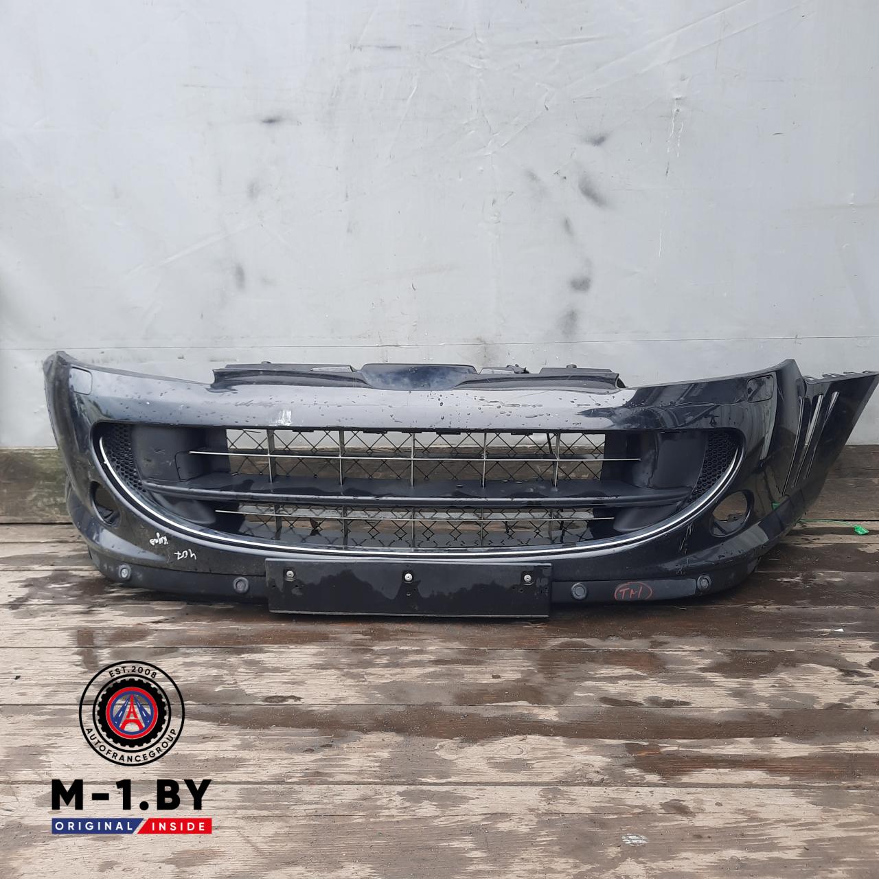 бампер передний Peugeot 407 1 поколение (2004 - 2010), купе - фото №1