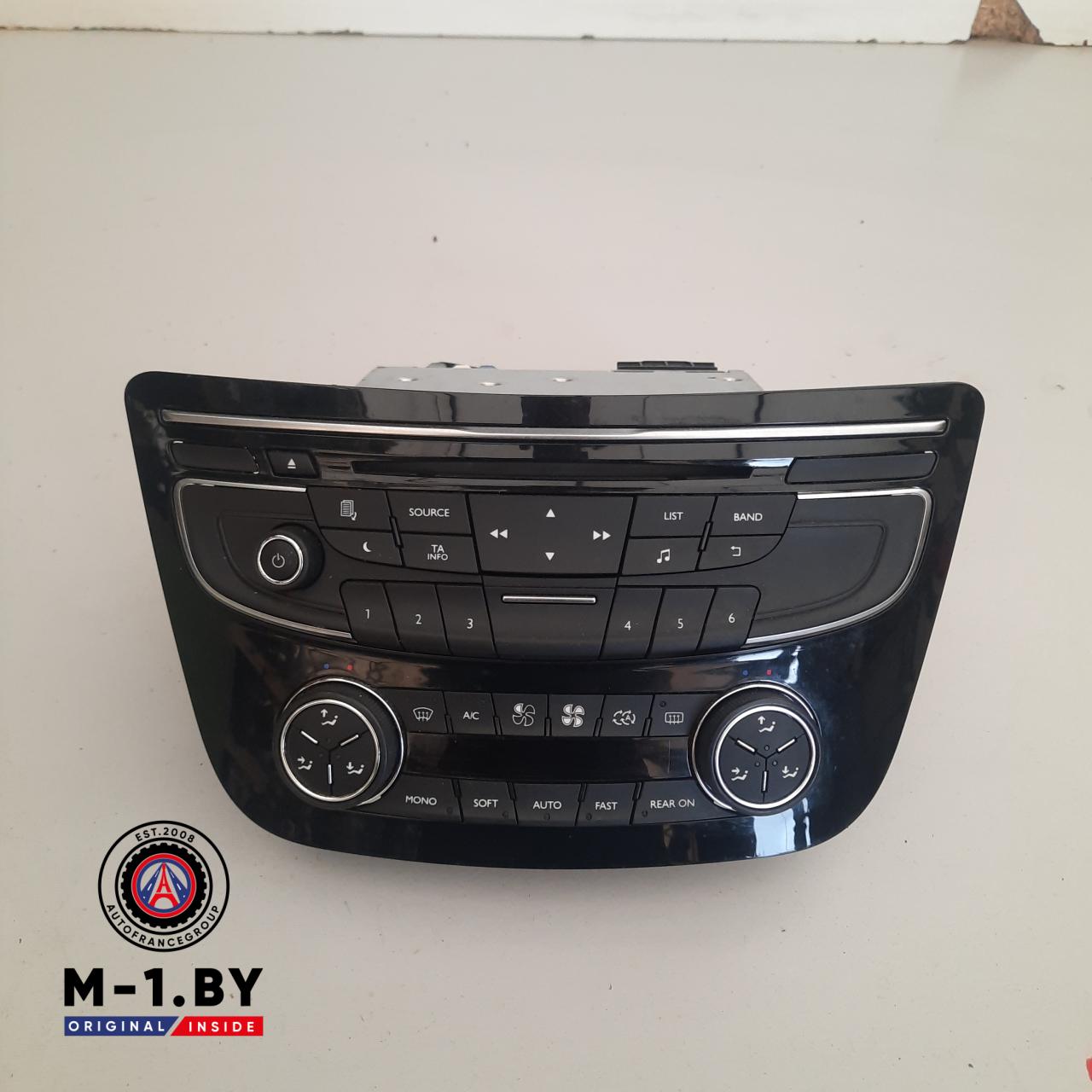 магнитола Peugeot 508 1 поколение 2013, 9806710980 - фото №1