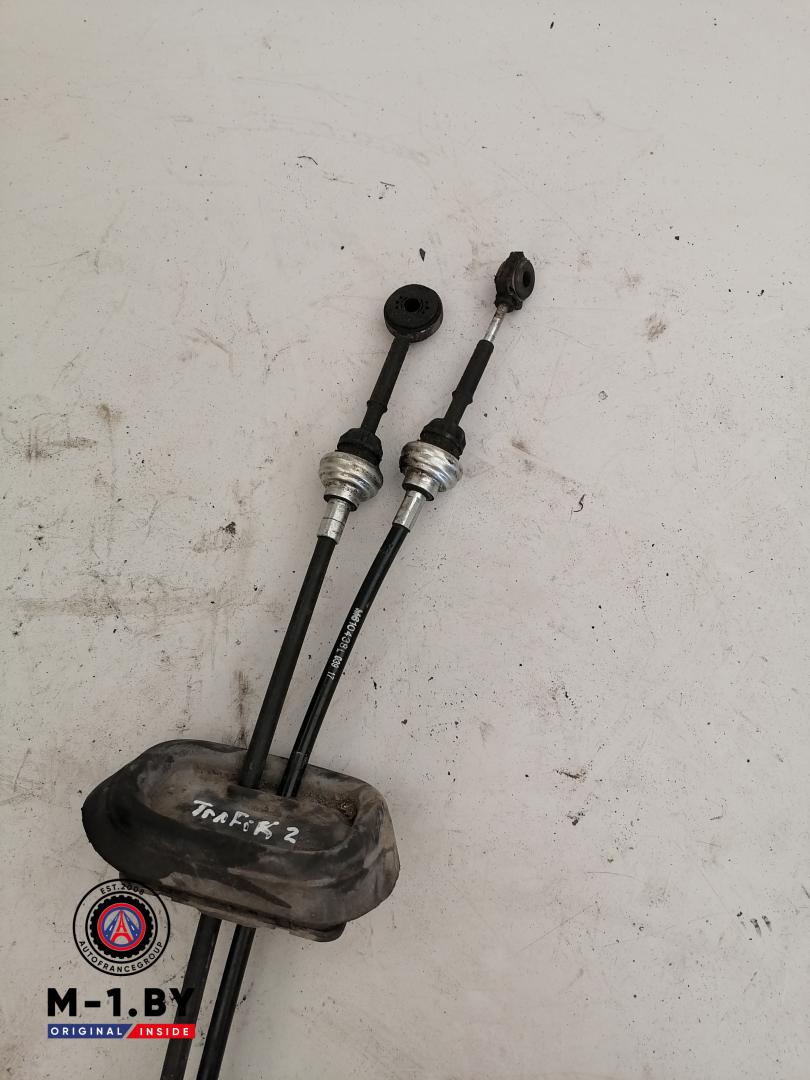 трос кулисы КПП Renault Trafic 2 поколение 2001, M610438L - фото №1