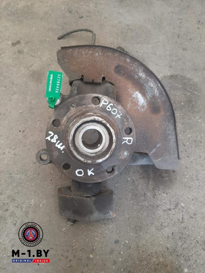 ступица передняя правая Peugeot 607 1 поколение (2000 - 2004), 2.2 л., дизель - фото №1