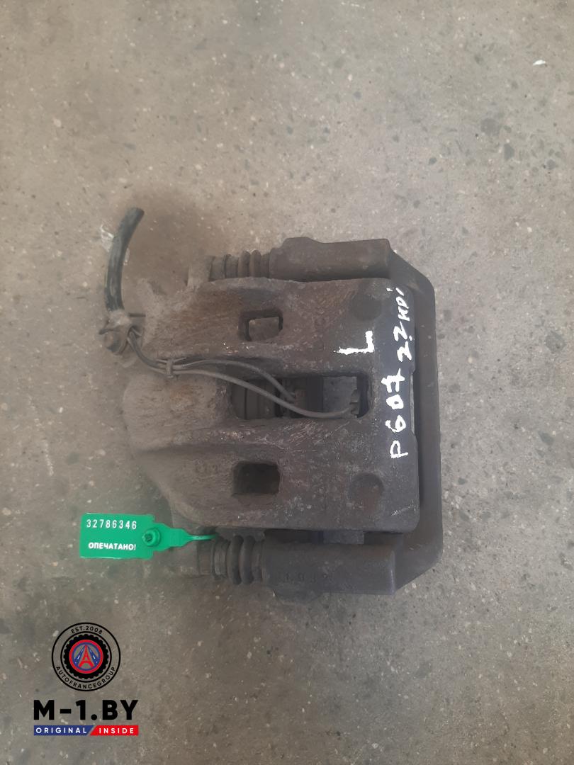 суппорт передний левый Peugeot 607 1 поколение (2000 - 2004), 2.2 л., дизель - фото №1