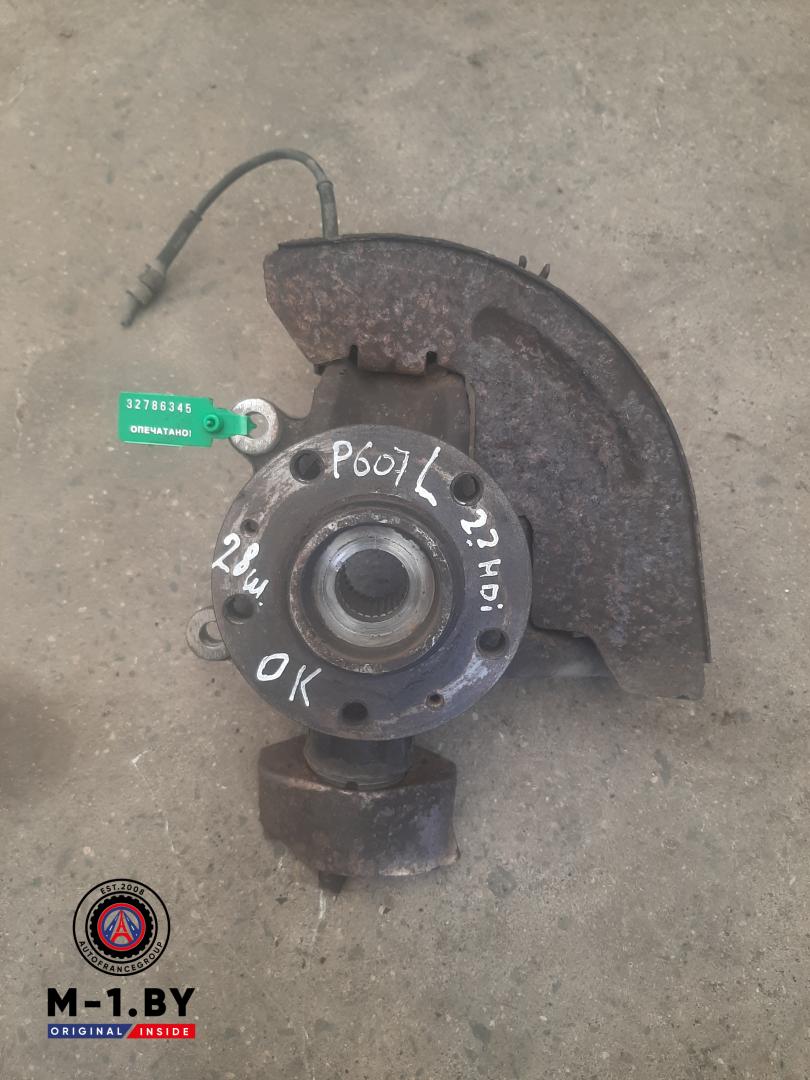 ступица передняя левая Peugeot 607 1 поколение (2000 - 2004), 2.2 л., дизель - фото №1