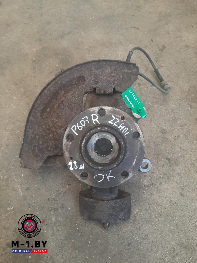 ступица передняя правая Peugeot 607 1 поколение (2000 - 2004), 2.2 л., дизель - фото №1