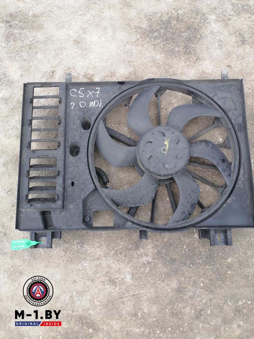 вентилятор радиатора Citroen C5 2 поколение (2008 - 2017), 2.0 л., дизель - фото №1