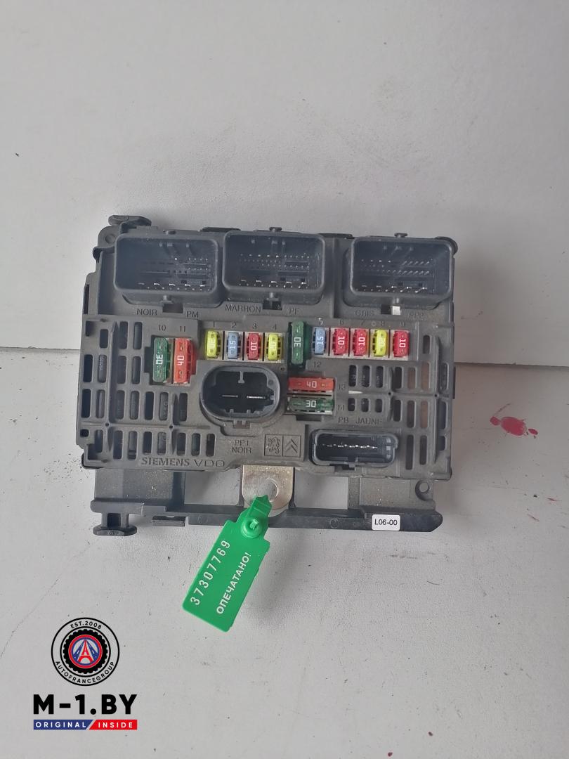 блок предохранителей Peugeot 407 1 поколение (2004 - 2010), BSML06, 9658539680 - фото №1