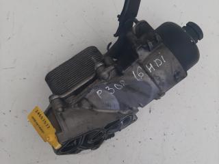 корпус масляного фильтра Peugeot 308 1 поколение [рестайлинг] 2012, 1.6 л., дизель, 9687847480