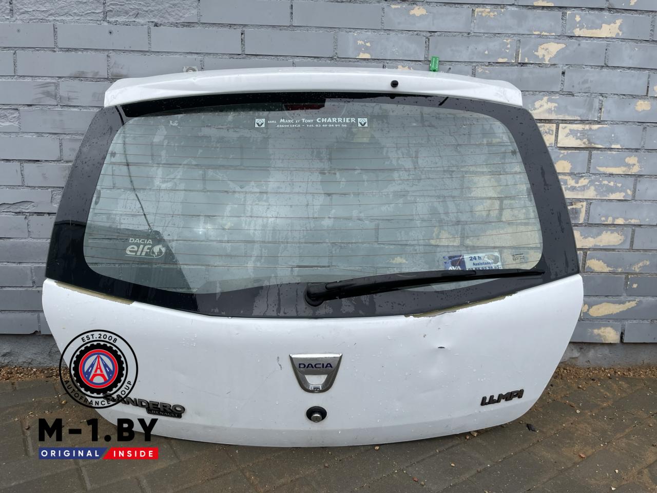 крышка багажника (дверь 3-5) Dacia Sandero 1 поколение (2008 - 2012) - фото №1