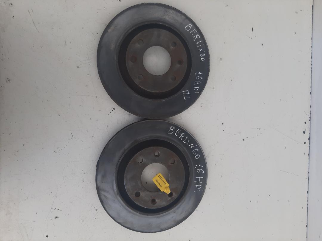 диски тормозные (комплект) Citroen Berlingo 1 поколение (M49) 1999, 1.6 л., дизель - фото №1