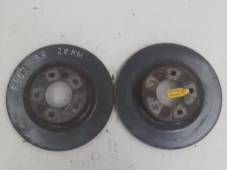 диски тормозные (комплект) Peugeot 407 1 поколение 2004, 2.0 л., дизель