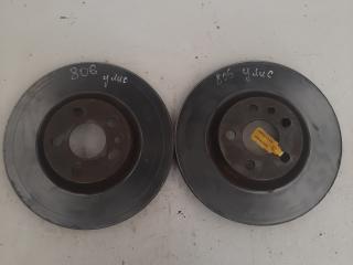 диски тормозные (комплект) Fiat Ulysse 2 поколение 2004, 2.0 л., бензин