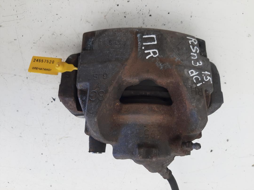 суппорт передний правый Renault Scenic 3 поколение 2009, 1.5 л., дизель - фото №1