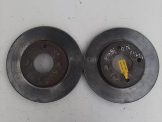 диски тормозные (комплект) Ford Fusion 1 поколение 2002, 1.4 л., дизель