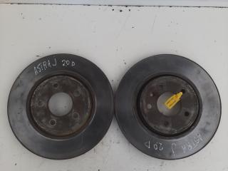 диски тормозные (комплект) Opel Astra J 2011, 2.0 л., дизель