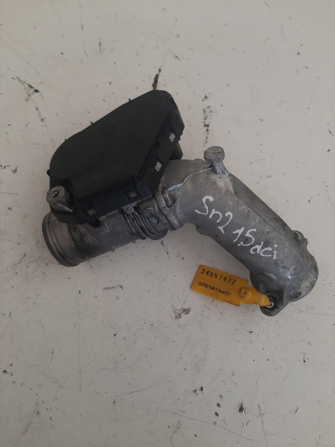 заслонка дроссельная Renault Scenic 2 поколение 2004, 1.5 л., дизель, 8200302798 - фото №1