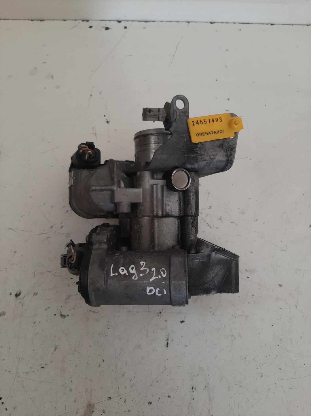 заслонка дроссельная Renault Laguna 3 поколение 2008, 2.0 л., дизель, 8200330810 - фото №1