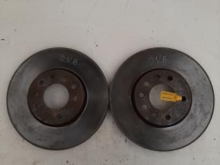 диски тормозные (комплект) Opel Vectra B 1997, 2.0 л., дизель