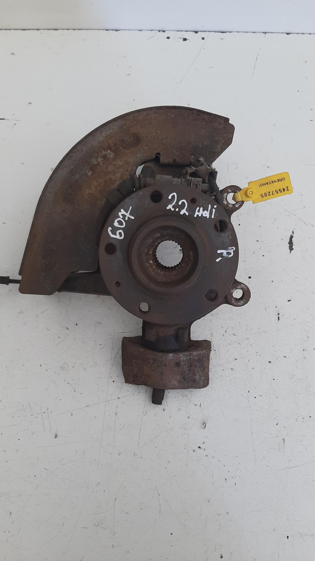 ступица передняя правая Peugeot 607 1 поколение 2004, 2.2 л., дизель - фото №1