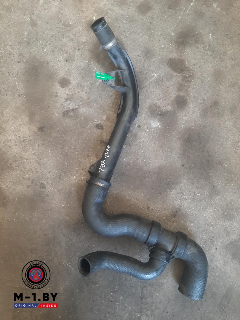 патрубок интеркулера Peugeot 607 1 поколение (2000 - 2004), 2.2 л., дизель, 9628748480 - фото №1