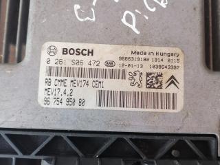 блок управления двигателем Citroen C3 Picasso 1 поколение [рестайлинг] 2013, 0261S06472, 967549580