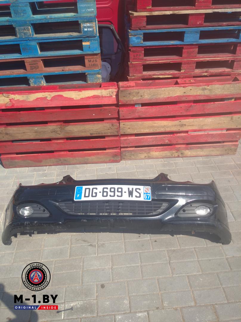 бампер передний Mercedes-Benz C-Класс W203/S203/CL203 (2000 - 2004), купе - фото №1