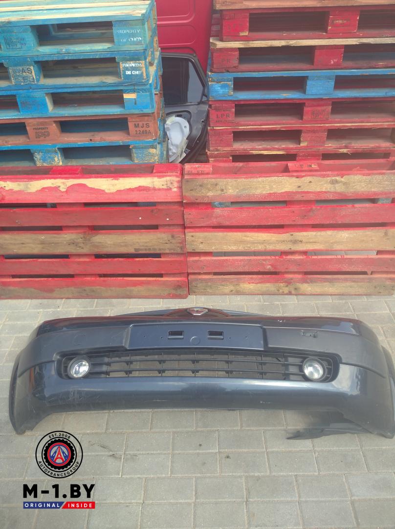 бампер передний Renault Scenic 2 поколение (2003 - 2006) - фото №1