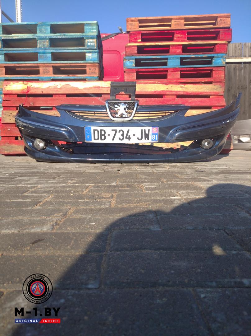 бампер передний Peugeot 607 1 поколение (2000 - 2004) - фото №1