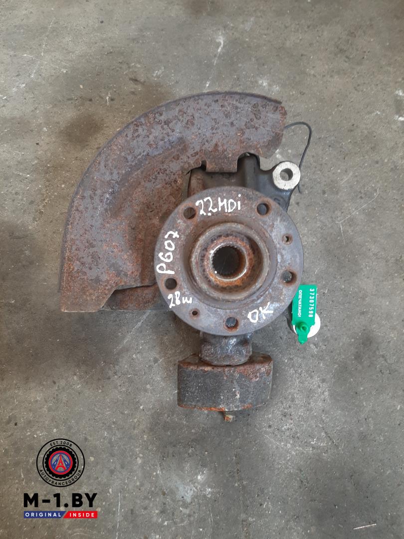 ступица передняя правая Peugeot 607 1 поколение (2000 - 2004), 2.2 л., дизель - фото №1
