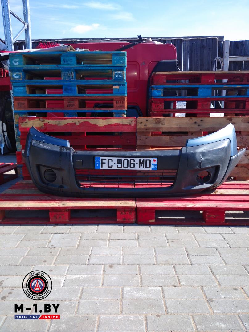 бампер передний Peugeot Expert 2 поколение (2007 - 2012) - фото №1
