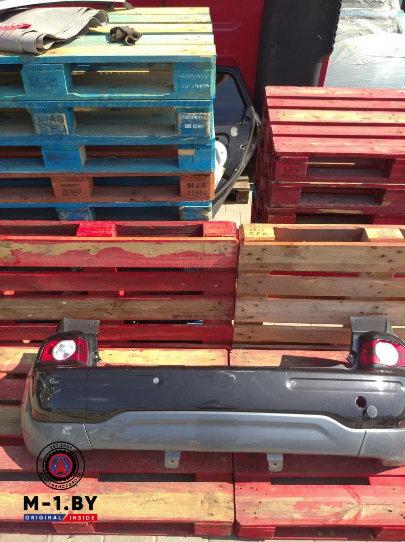 бампер задний Citroen C3 Picasso 1 поколение (2008 - 2013) - фото №1