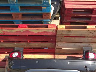 бампер задний Citroen C3 Picasso 1 поколение (2008 - 2013)