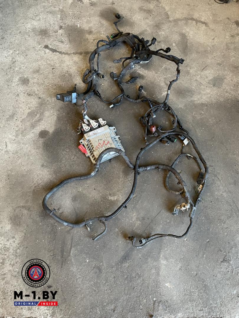 проводка двигателя Citroen C5 2 поколение (2008 - 2017), 1.6 л., дизель, 9666681180 - фото №1