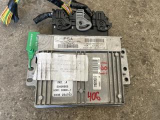 блок управления двигателем Peugeot 406 1 поколение [рестайлинг] (1999 - 2004), 1.8 л., бензин, 9643786480