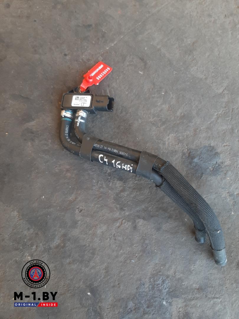 датчик давления (температуры) выхлопных газов Citroen C4 Picasso 2 поколение 2014, 1.6 л., дизель, 9662143180 - фото №1