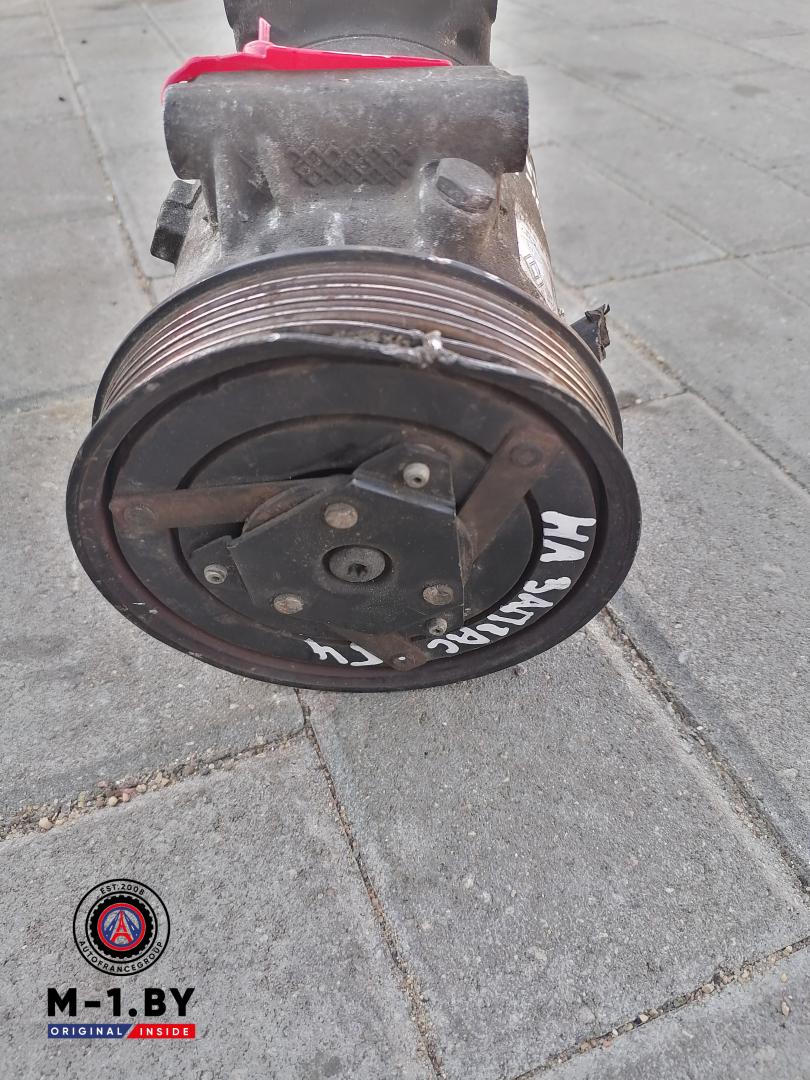 компрессор кондиционера Renault Scenic 2 поколение (2003 - 2006), 1.6 л., бензин - фото №1