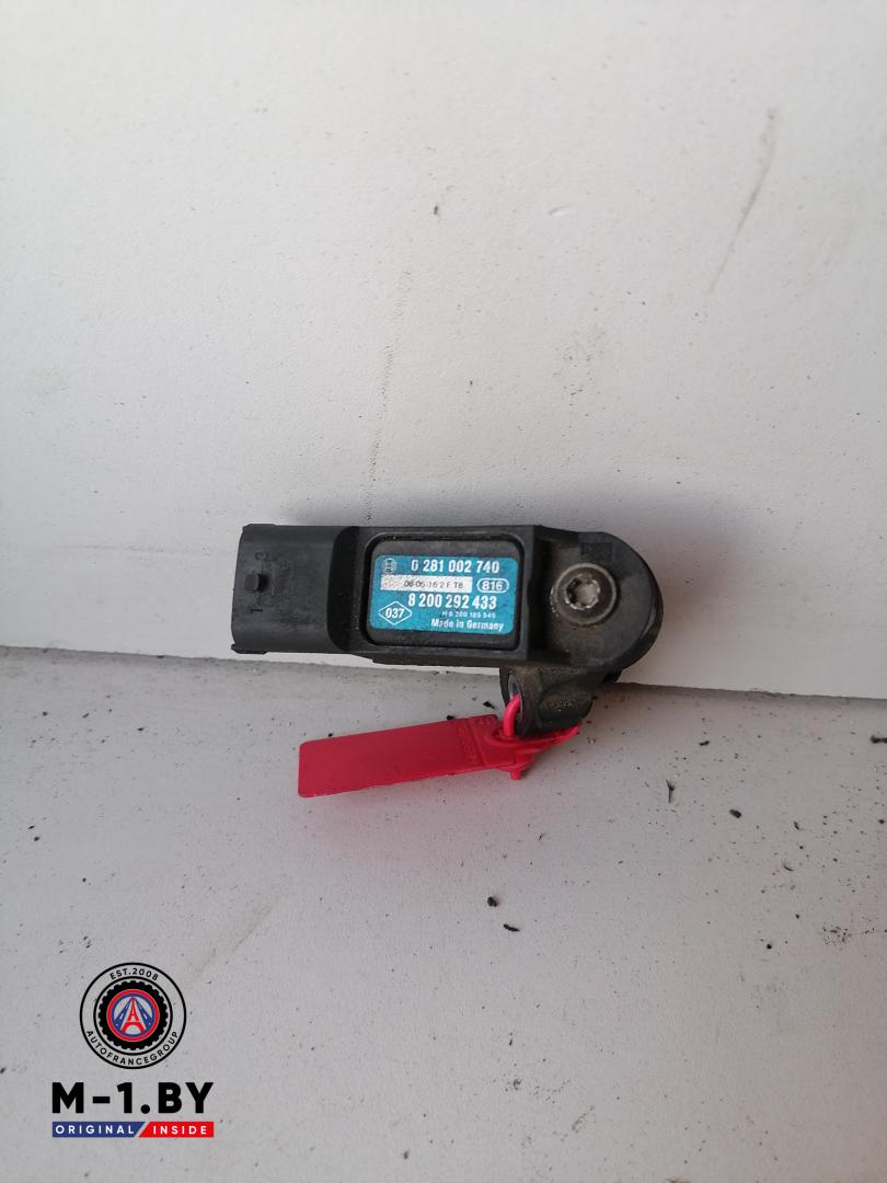 датчик абсолютного давления Renault Laguna 3 поколение (2007 - 2012), 2.0 л., дизель, 0281002740, 8200292433 - фото №1