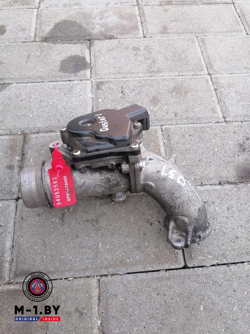 заслонка дроссельная Renault Duster 1 поколение (2010 - 2015), 1.5 л., дизель, 8200614985, 283004311 - фото №1