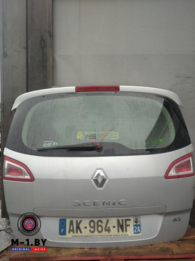 крышка багажника (дверь 3-5) Renault Scenic 3 поколение (2009 - 2012) - фото №1