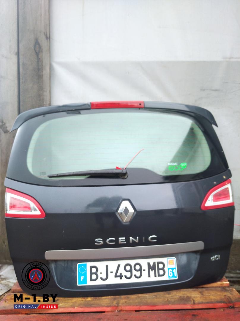 крышка багажника (дверь 3-5) Renault Scenic 3 поколение (2009 - 2012) - фото №1