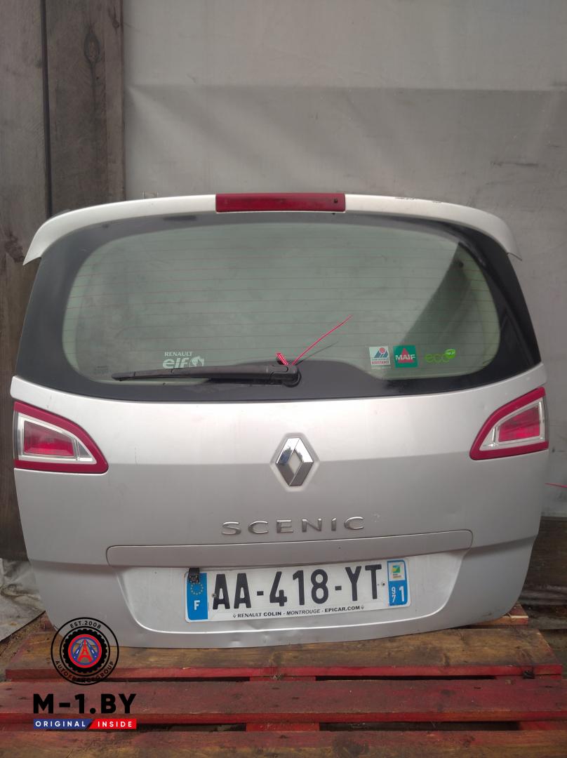 крышка багажника (дверь 3-5) Renault Scenic 3 поколение (2009 - 2012) - фото №1
