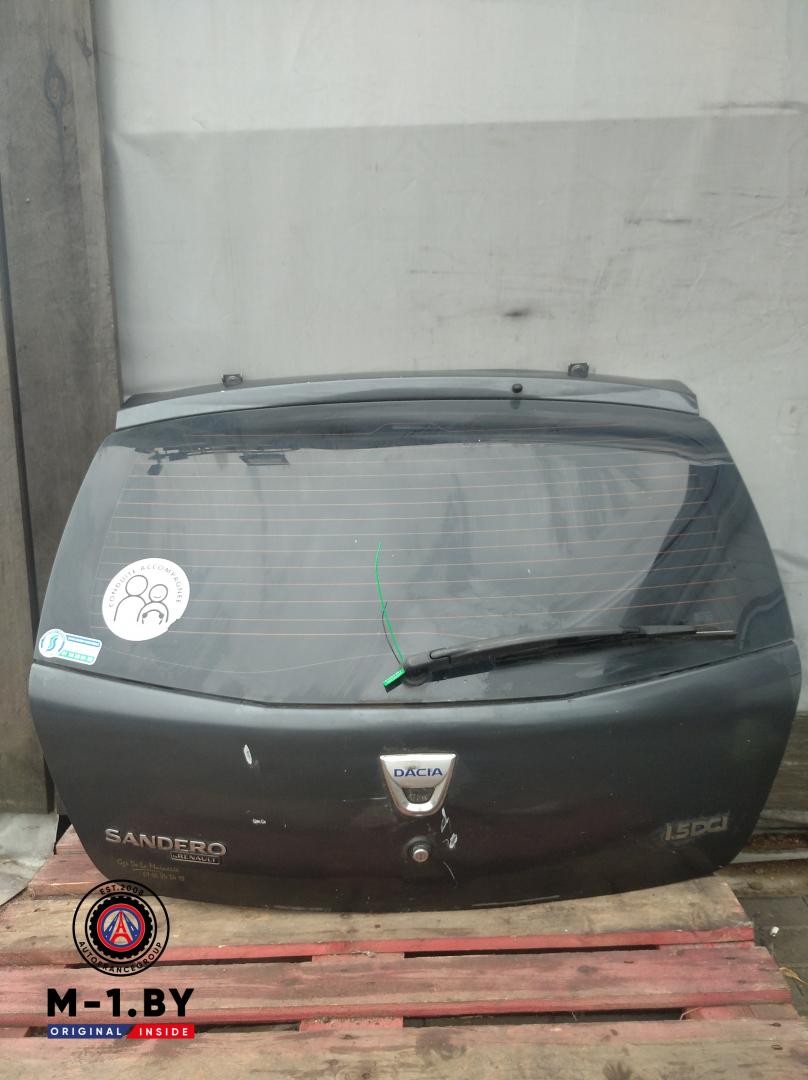 крышка багажника (дверь 3-5) Renault Sandero 1 поколение (2009 - 2014) - фото №1