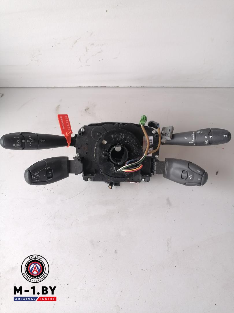 переключатель подрулевой (стрекоза) Peugeot 207 1 поколение (2006 - 2009), COM2005, 96630717XT - фото №1