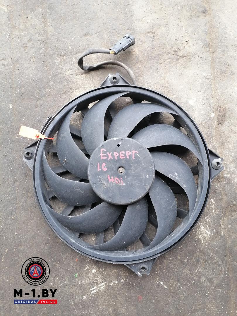 вентилятор радиатора Peugeot Expert 2 поколение (2007 - 2012), 1.6 л., дизель, 5020527 - фото №1