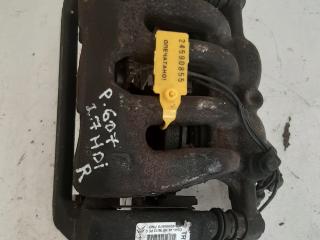 суппорт передний левый Peugeot 607 1 поколение [рестайлинг] 2005, 2.7 л., дизель