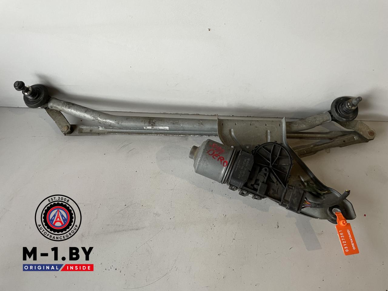 механизм стеклоочистителя (трапеция дворников) Renault Sandero 1 поколение (2009 - 2014), 0390241544 - фото №1