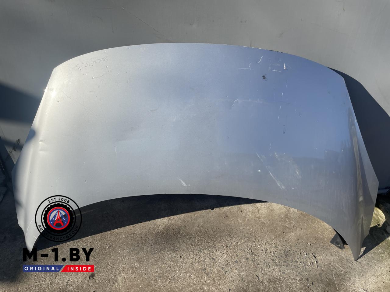 капот Renault Scenic 3 поколение (2009 - 2012) - фото №1
