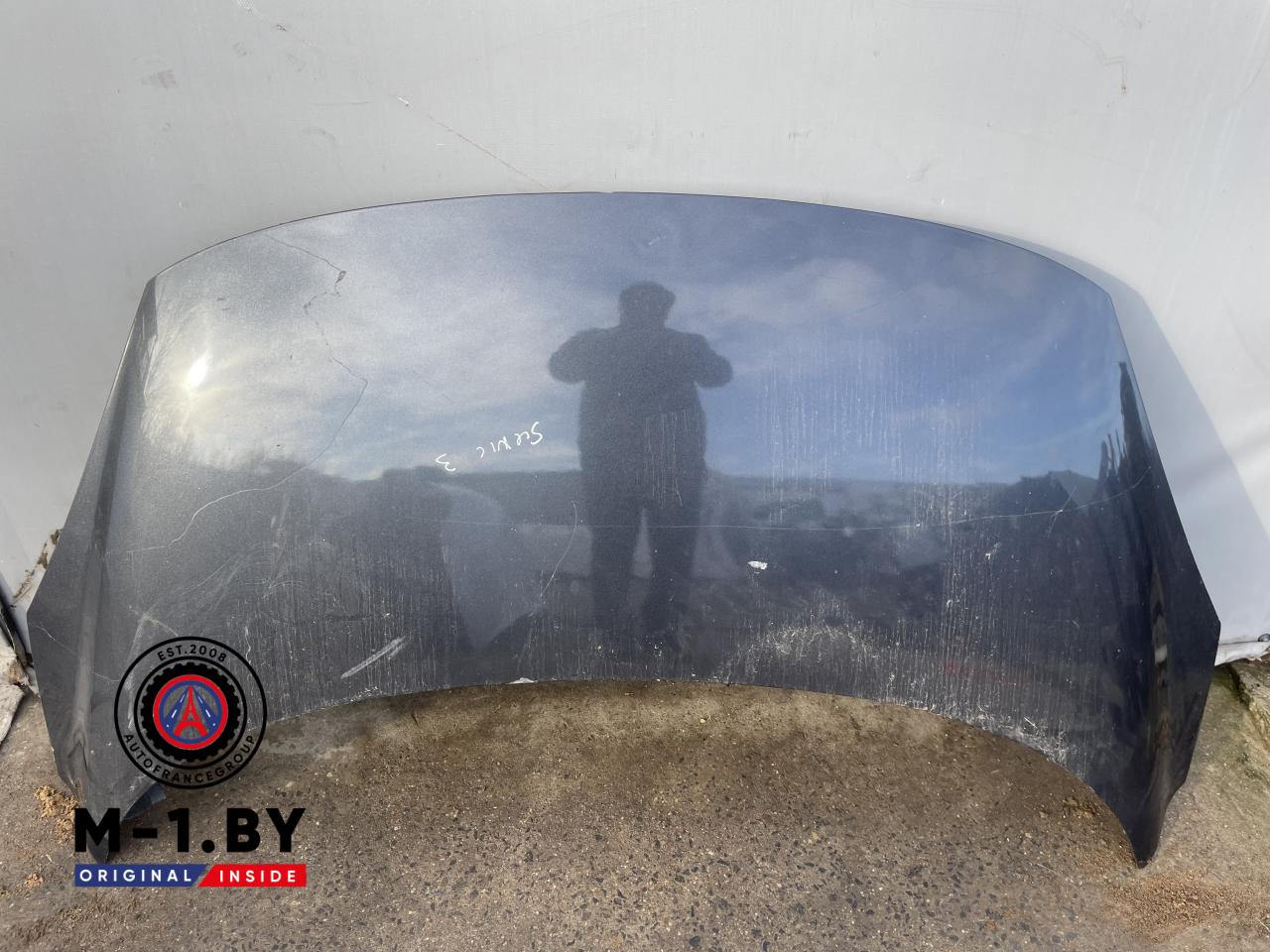 капот Renault Scenic 3 поколение (2009 - 2012) - фото №1