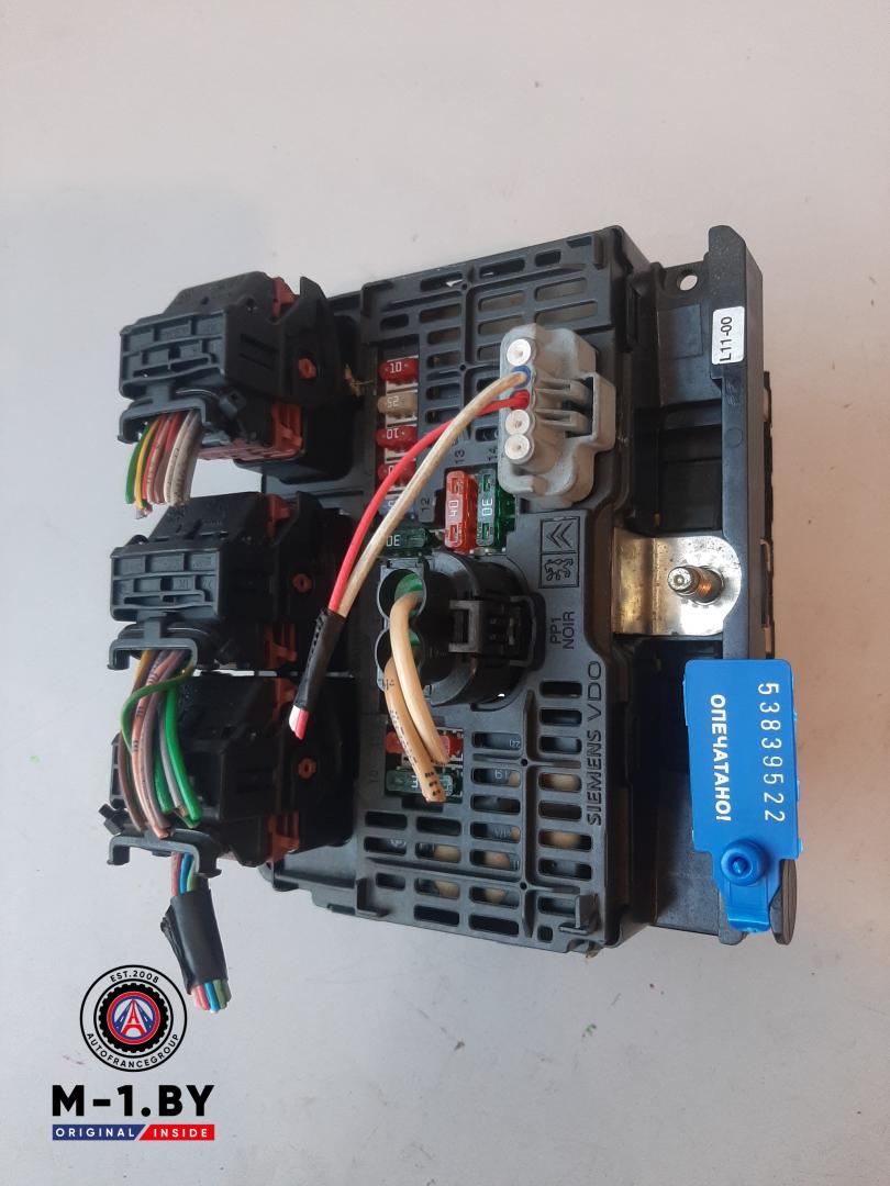 блок предохранителей Peugeot 207 1 поколение (2006 - 2009), BSML11, 9661682980 - фото №1