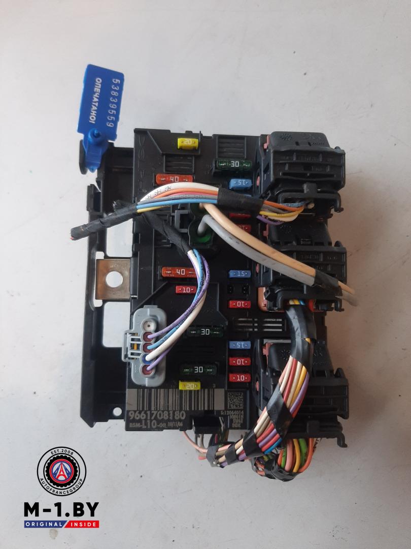блок предохранителей Peugeot 207 1 поколение (2006 - 2009), BSML10, 9661708180 - фото №1