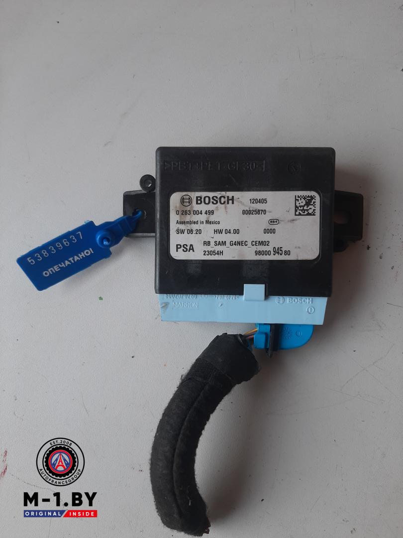 блок управления парктрониками Citroen DS4 1 поколение 2012, 9800094580 - фото №1