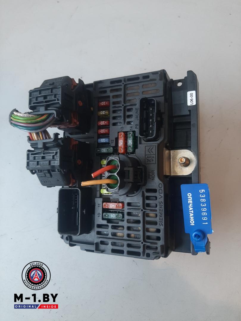 блок предохранителей Peugeot 607 1 поколение (2000 - 2004), BSML06, 96577718780 - фото №1